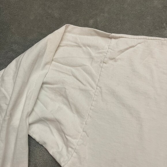 Vintage Single stitch Boston University Tshirt White Size XL Pullover Crewneck - Picture 5 of 13